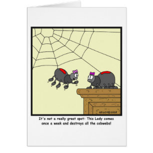Telarañas: Dibujo animado de la araña