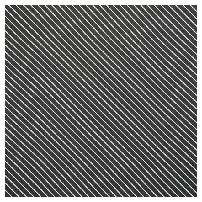 Telas a rayas diagonales - blancos y negros (Retal)