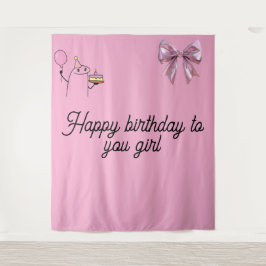Telas de cumpleaños