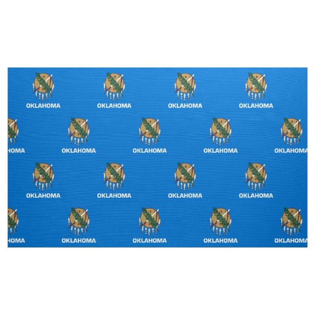 Telas de la bandera del estado de Oklahoma (Yarda)