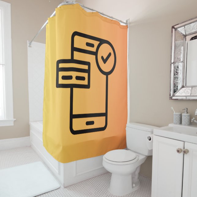 Teléfono con cortinas de ducha (In situ)