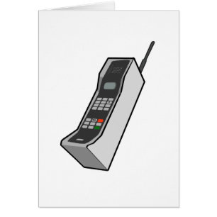 Teléfono móvil de los años 80