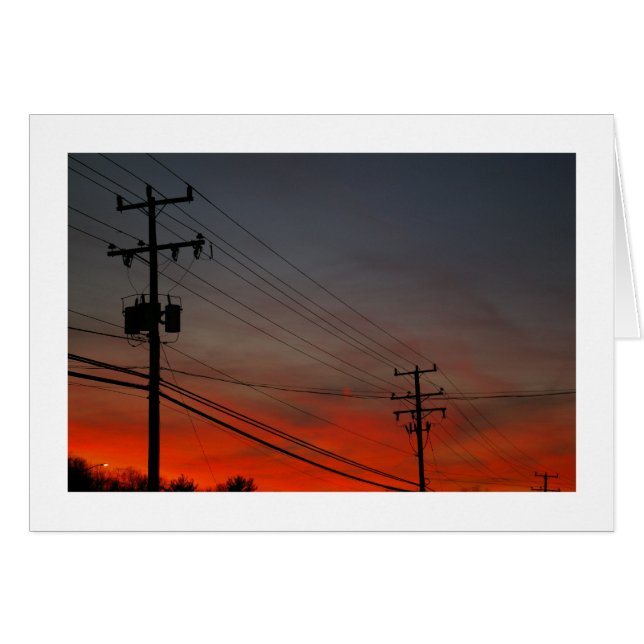 Teléfono Pole Sunset (Anverso (Horizontal))
