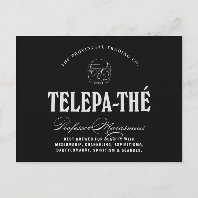TELEPA-THÉ - postal (Anverso)