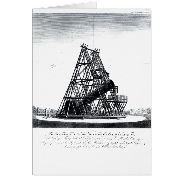 Telescopio de los cuarenta pies de William (Frente)
