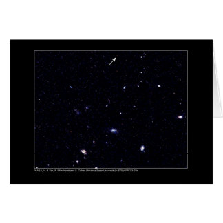 Telescopio distante de Hubble de las galaxias
