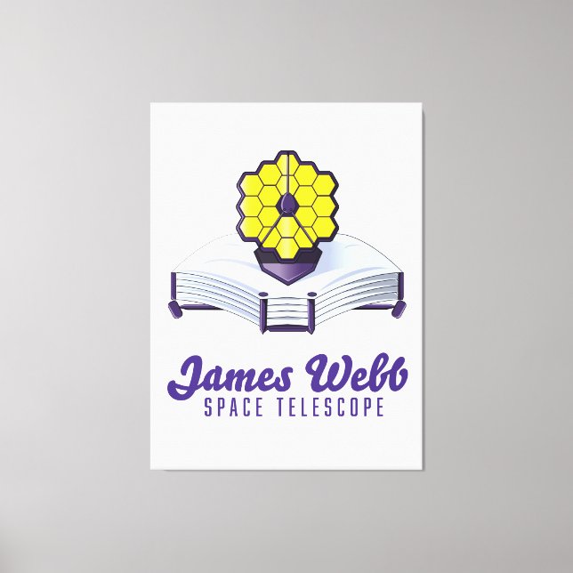 Telescopio espacial James Webb. lienzo (Anverso)