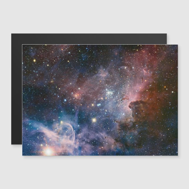 Telescopio Hubble de la Nebulosa de la Carina Roja (Anverso/Reverso)