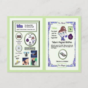 Tellan - Tarjeta de negociación de telurio