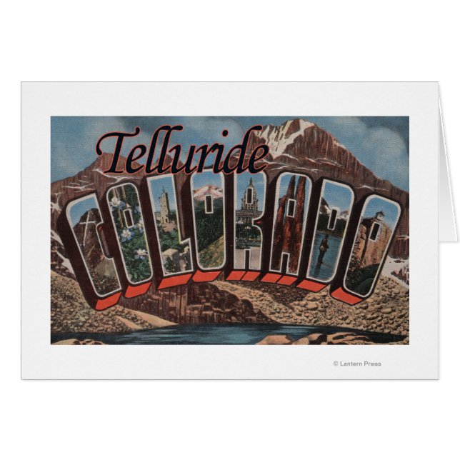 Telluride, Colorado - Escenas de letras grandes (Anverso (Horizontal))