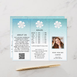 TEM 2Photo QR Triple Folleto Resumen Precio del Me