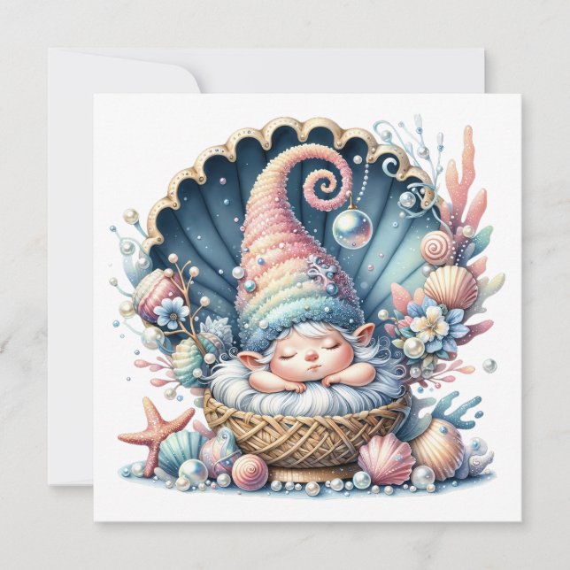 Tema de bebé precioso - Invitación (Anverso)