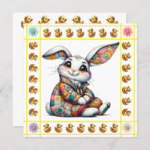 Tema de Bebés Animales Preciosos - Invitación