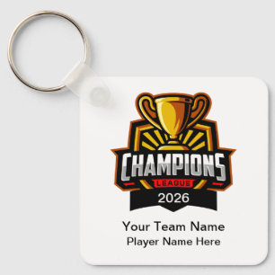 Tema de Campeonato de Equipo Llaveros Personalizad