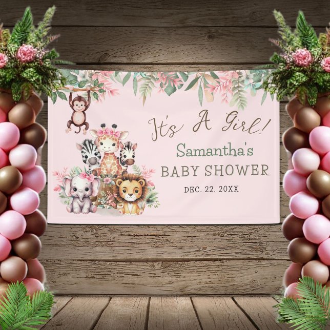 Tema de Chicas de pancartas de Baby Shower de la S (Subido por el creador)