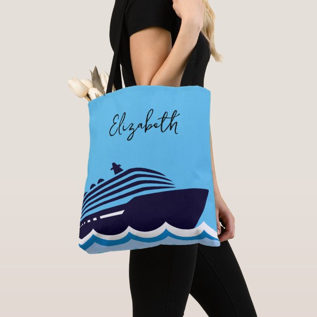 Tema de crucero Bolsa de té personalizada (Detalle)