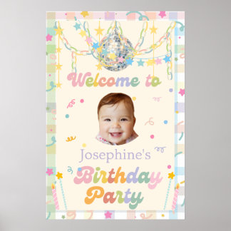 Tema de cumpleaños Póster de cumpleaños