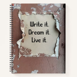 Tema de Decadencia Urbana - Cuaderno de Espiral de