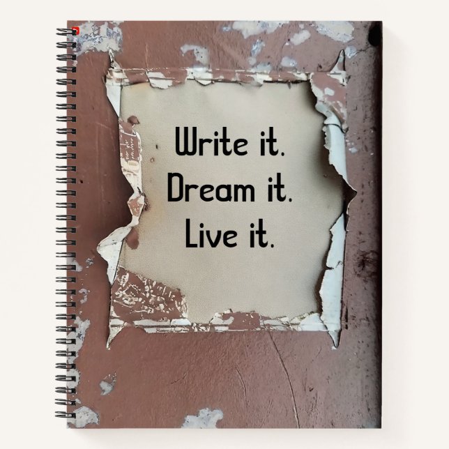 Tema de Decadencia Urbana - Cuaderno de Espiral de (Anverso)