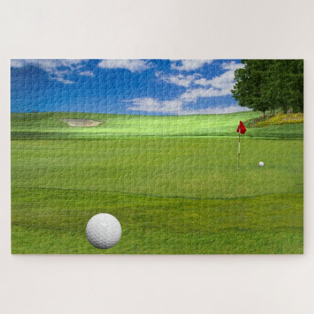 Tema de golf Rompecabezas (Horizontal)