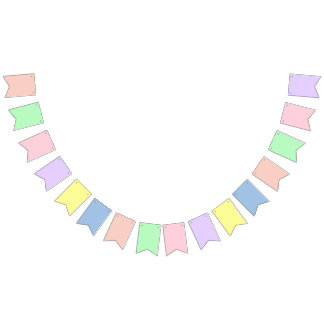 Tema de gradiente de pastel Bandera triangular de 