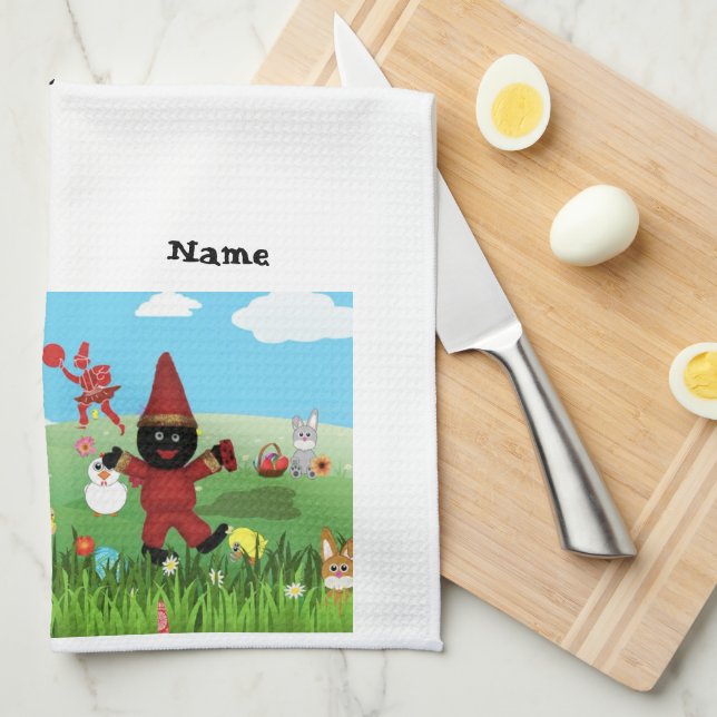 Tema de Haji Firuz Toalla de té (Doblado Cuarto)