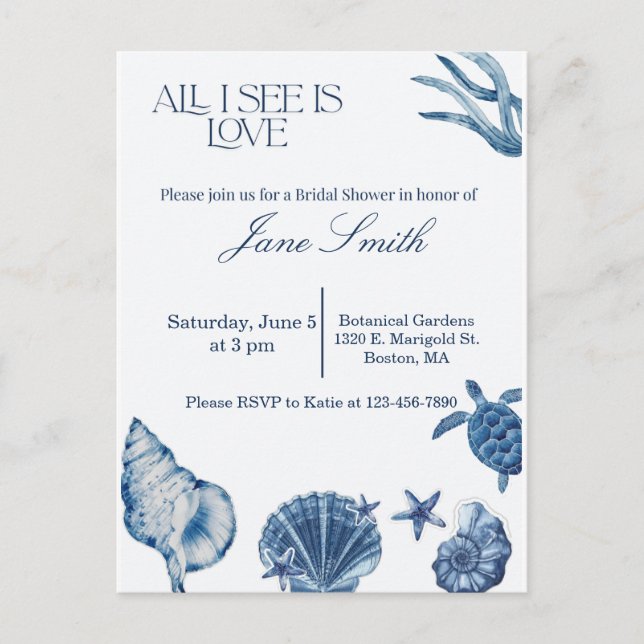 Tema de invitación para despedida de soltera coste (Anverso)