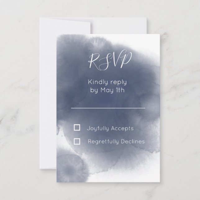 Tema de la acuarela azul (Anverso)