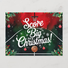 Tema de la Navidad del baloncesto