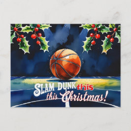 Tema de la Navidad del baloncesto