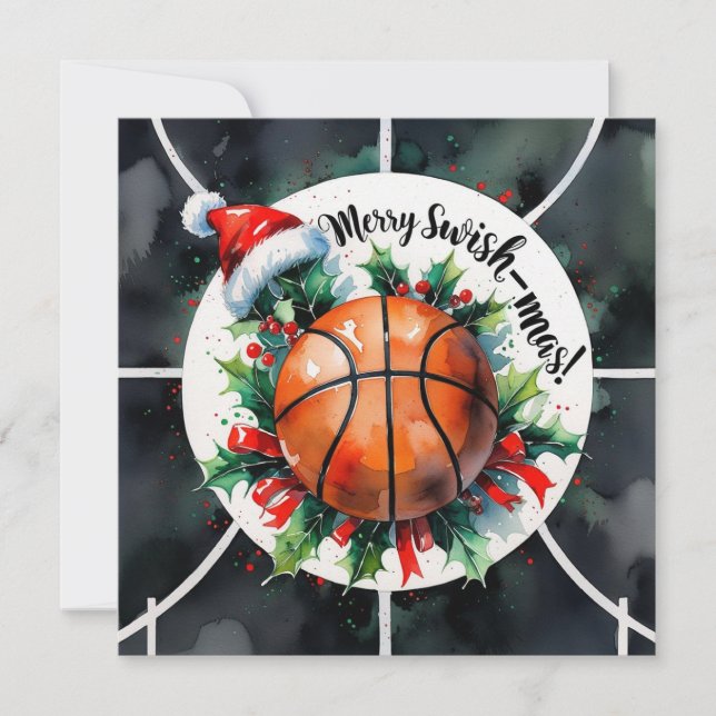 Tema de la Navidad del baloncesto (Anverso)