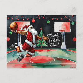Tema de la Navidad del baloncesto