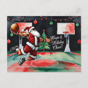 Tema de la Navidad del baloncesto