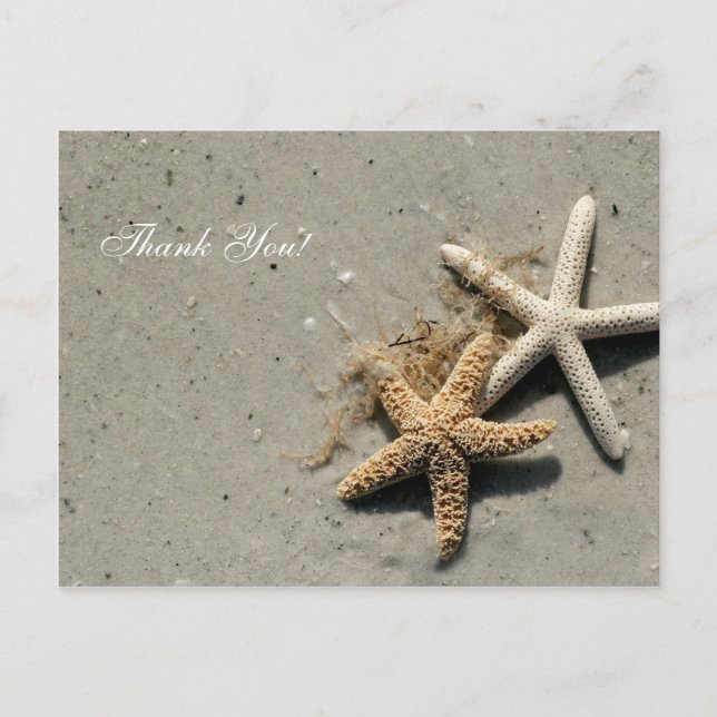 Tema de la playa Gracias Postales (Anverso)