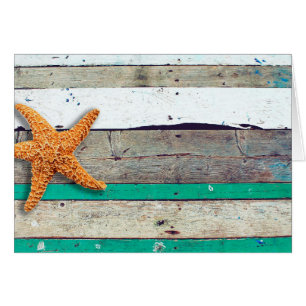 Tema de la playa Starfish Boda Rustic