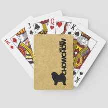 Tema de las Cartas de la Raza de Perro Chow Chow