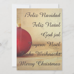 tema de Navidad con bola de Navidad