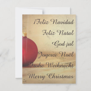 tema de Navidad con bola de Navidad