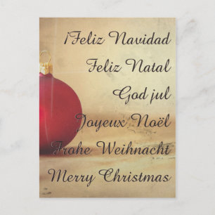 tema de Navidad con bola de Navidad