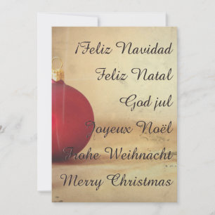 tema de Navidad con bola de Navidad