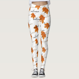 Tema de otoño Leggings