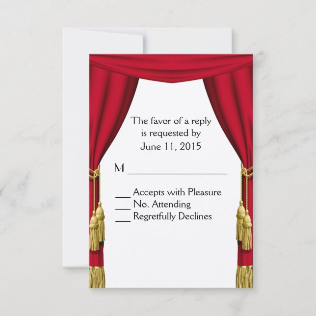 Tema de película RSVP (Anverso)