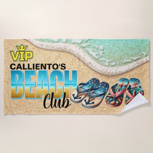 Tema de playa Toalla de playa (Anverso)