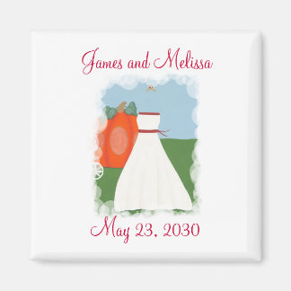 Tema de Princesa Guardar imanes Bodas de fecha