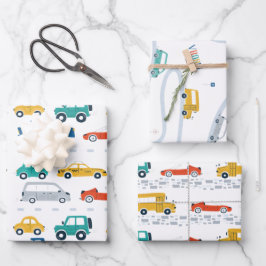 Tema de transporte Papel de ajuste de cumpleaños