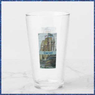 Tema de Vintage Ship Ilustracion