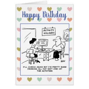 Tema del agente de viajes del feliz cumpleaños