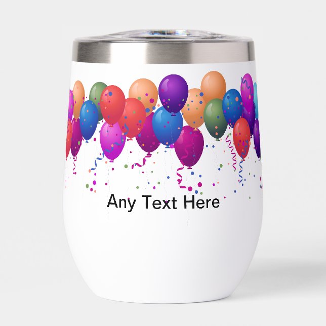 Tema del evento de los globos Fiestas coloridos (Frente)