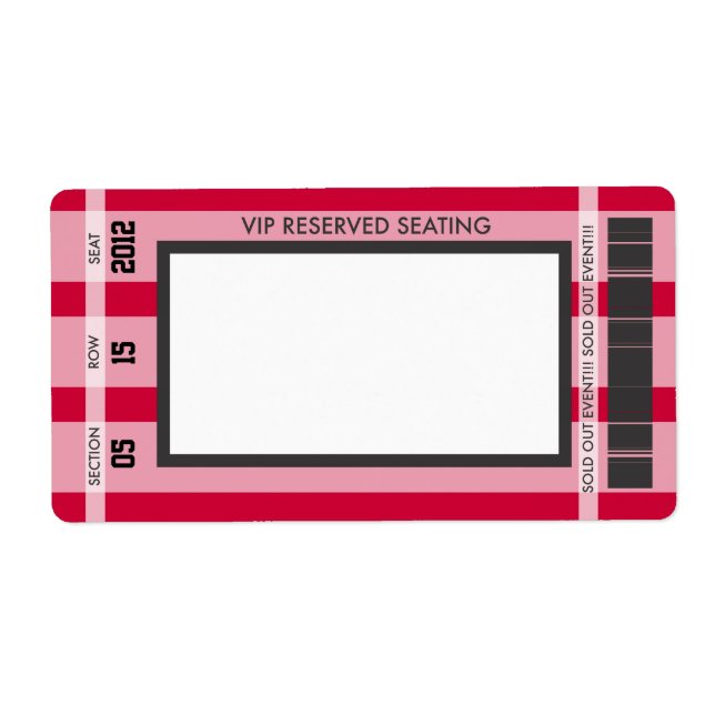 Tema del fútbol Imprimir su propia etiqueta de dir (Frente)