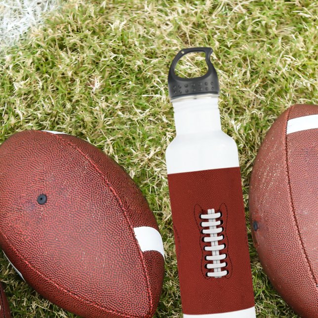 Tema del fútbol Monograma Número Deportes Botella  (Subido por el creador)